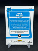 2021 PANINI DONRUSS OPTIC - BLACK PRIZM - RATED ROOKIE - T. SKUBAL - #79 - #'D/25 - RC