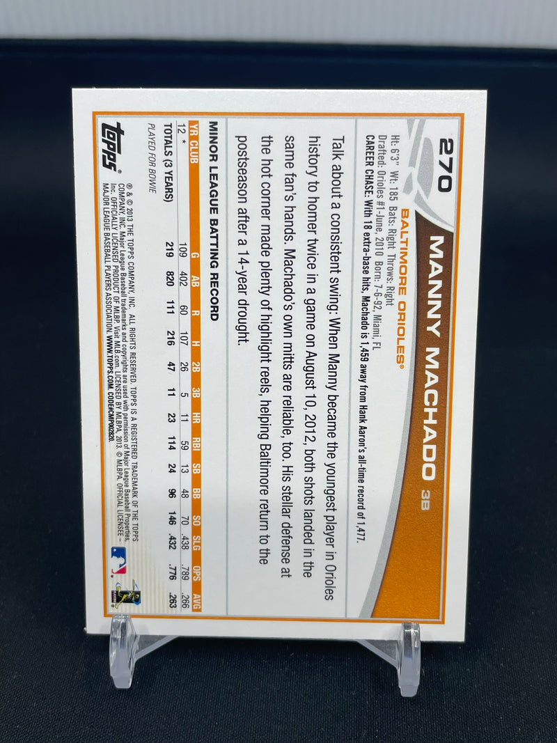 2013 TOPPS - M. MACHADO -