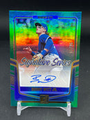 2024 PANINI DONRUSS - GREEN PRIZM - SIGNATURE SERIES - B. WITT JR. - #SS-BWJ - #'D/25 - AUTOGRAPH