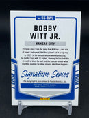 2024 PANINI DONRUSS - GREEN PRIZM - SIGNATURE SERIES - B. WITT JR. - #SS-BWJ - #'D/25 - AUTOGRAPH