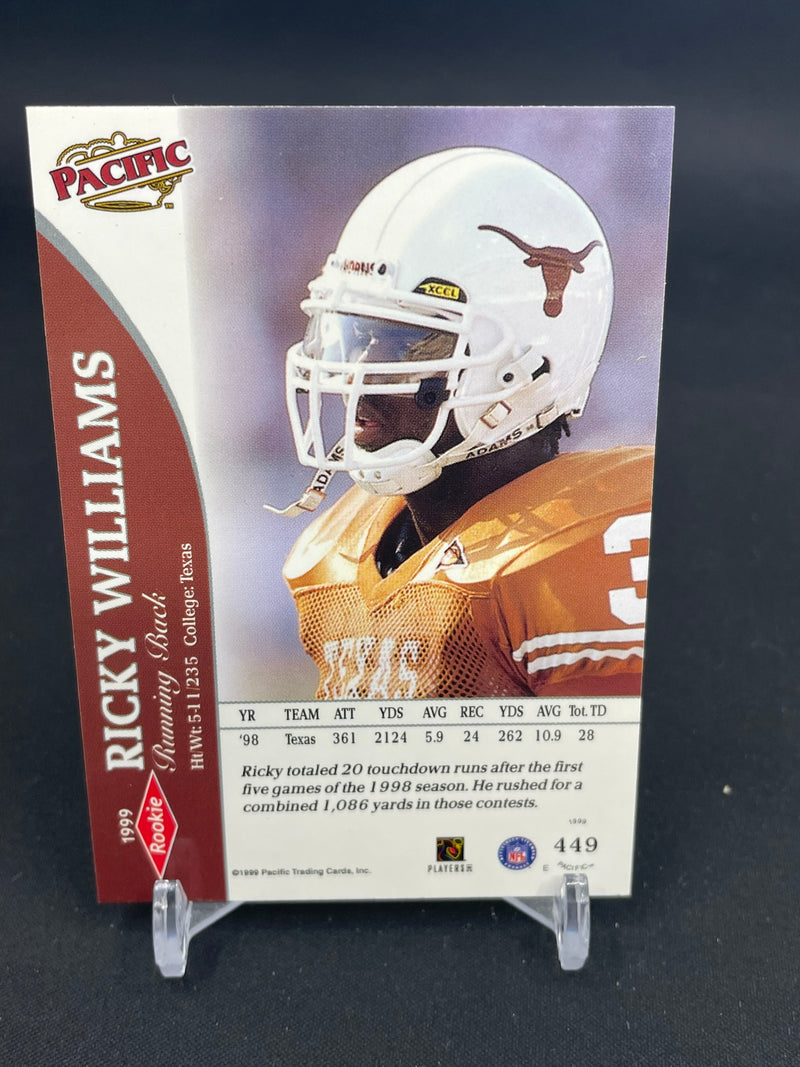 1999 PACIFIC - ROOKIE - R. WILLIAMS -