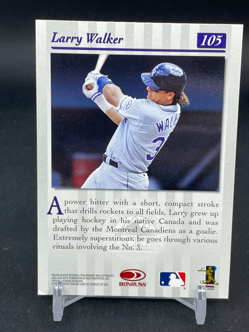 1997 DONRUSS - PRESS PROOF - L. EALKER -