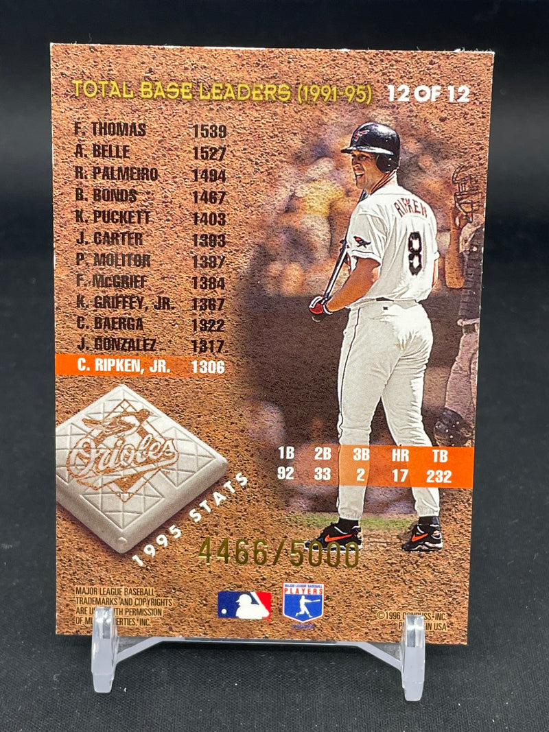 1996 DONRUSS - TOTAL BASES - C. RIPKEN JR. - #12 - #'D/5000