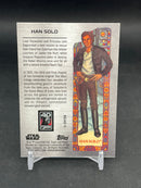 2023 TOPPS CHROME STAR WARS - RETURN OF THE JEDI 40TH ANNIVERSARY POSTER ART - HAN SOLO -
