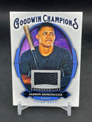 2020 UPPER DECK GOODWIN CHAMPIONS - MEMORABILIA - J. DOMINGUEZ -