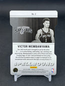 2023 PANINI DORUSS ELITE - ORANGE DIE-CUT - SPELLBOUND - V. WEMBANYAMA -