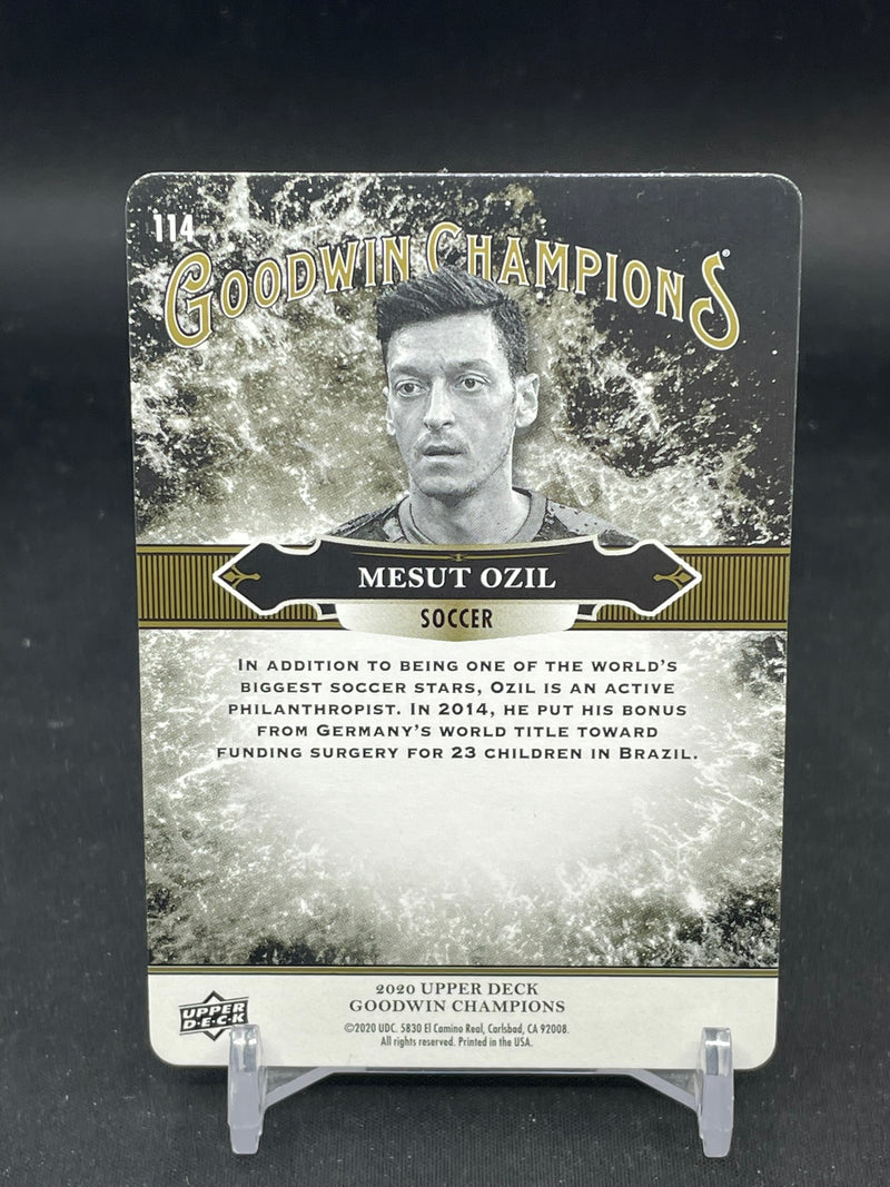 2020 UPPER DECK GOODWIN CHAMPIONS - LENTICULAR SPLASH OF COLOR - M. OZIL -