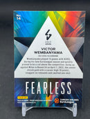 2023 PANINI PRIZM EUROLEAGUE - FEARLESS - V. WEMBANYAMA -