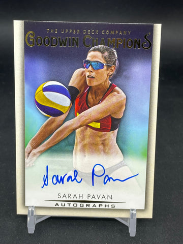 2021 UPPER DECK GOODWIN CHAMPIONS - AUTOGRAPHS - S. PAVAN - #A-SP - AUTOGRAPH