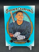 2020 UPPER DECK GOODWIN CHAMPIONS - TURQUOISE - J. DOMINGUEZ -