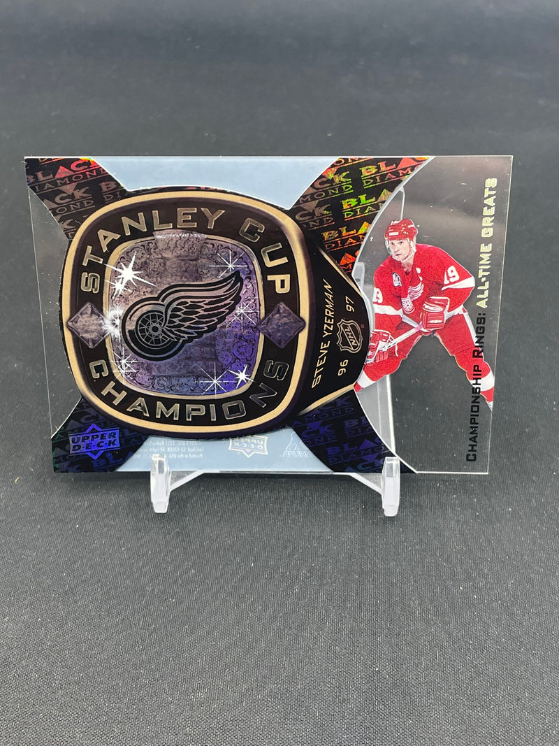 2013 UPPER DECK BLACK DIAMOND - ALL-TIME GREATS - S. YZERMAN -