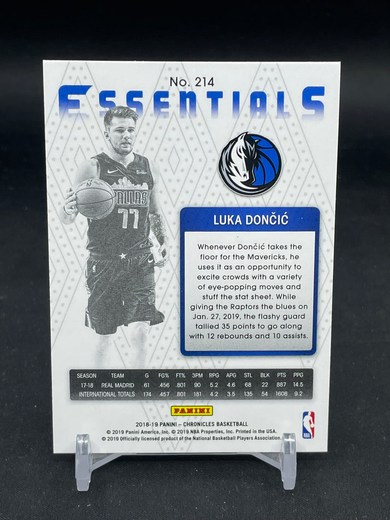 2018 PANINI CHRONICLES - ESSENTIALS - L. DONCIC -