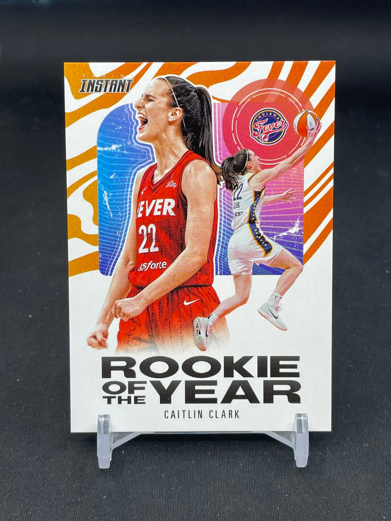 2024 PANINI INSTANT - ROOKIE OF THE YEAR - C. CLARK - #CCROY-A - #'D/115760 - RC