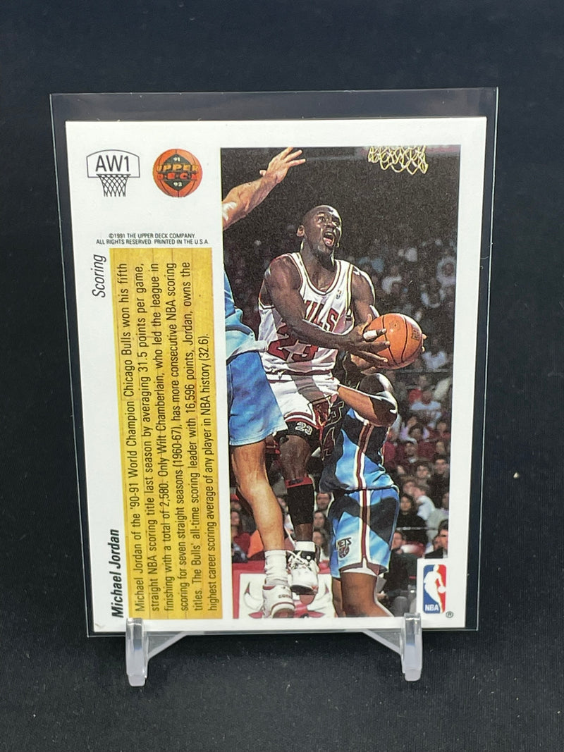 1991 UPPER DECK - SCORING HOLOGRAM - M. JORDAN -