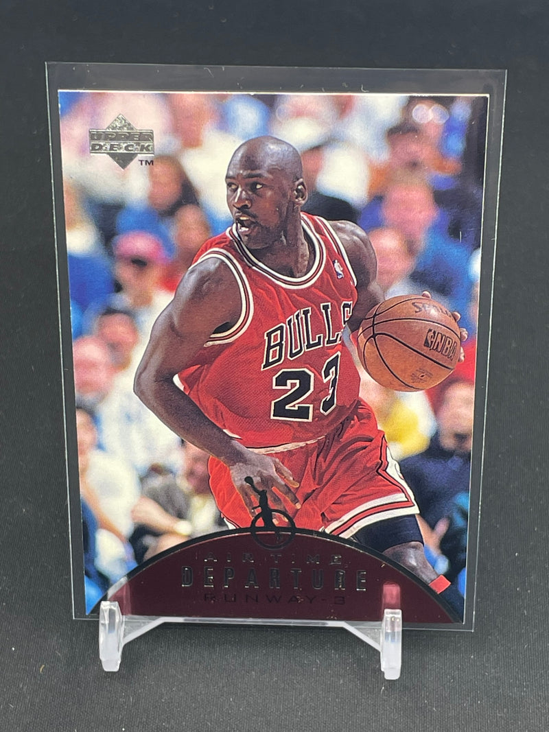 1997 UPPER DECK - AIR TIME ARRIVAL RUNWAY 3 - M. JORDAN -