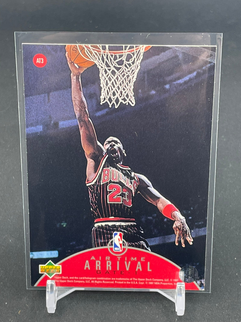 1997 UPPER DECK - AIR TIME ARRIVAL RUNWAY 3 - M. JORDAN -