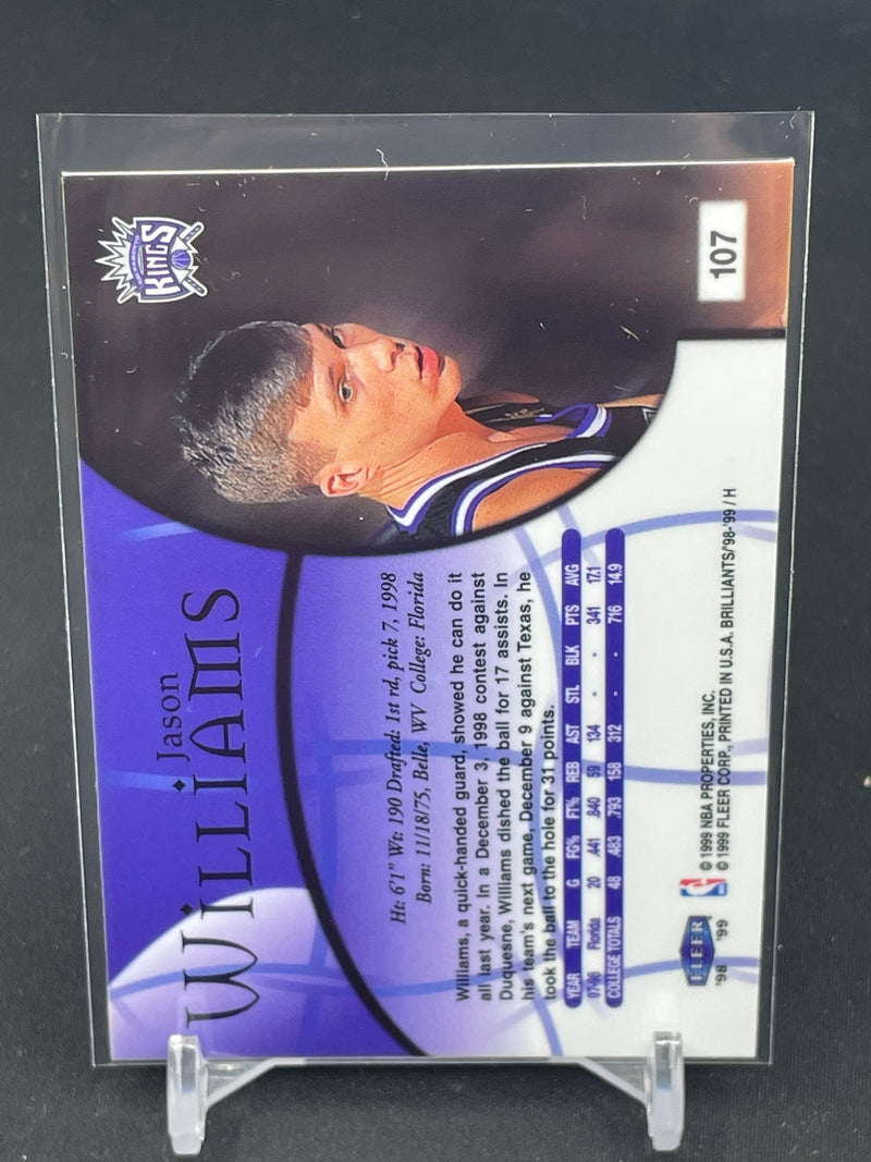 1998 FLEER BRILLIANTS - J. WILLIAMS -