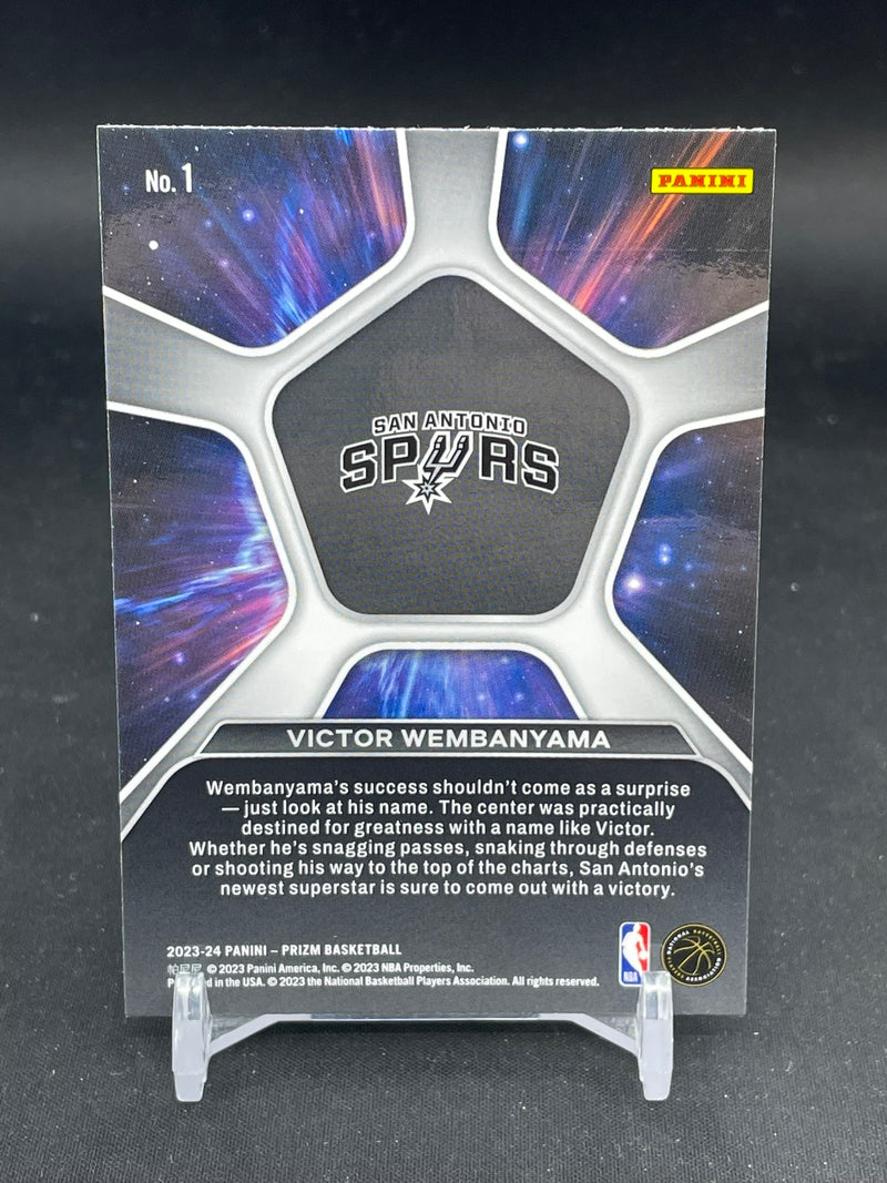 2023 PANINI PRIZM - DEEP SPACE - V. WEMBANYAMA -