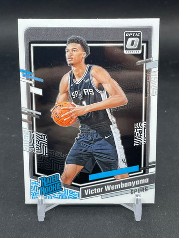 2023 PANINI DONRUSS OPTIC - RATED ROOKIE - V. WEMBANYAMA - #225 - RC