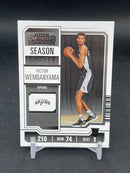 2023 PANINI CONTENDERS - SEASON TICKET - V. WEMBANYAMA -