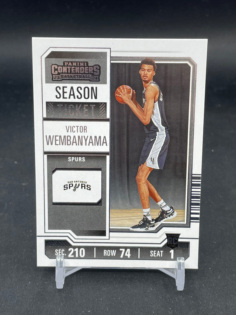 2023 PANINI CONTENDERS - SEASON TICKET - V. WEMBANYAMA -