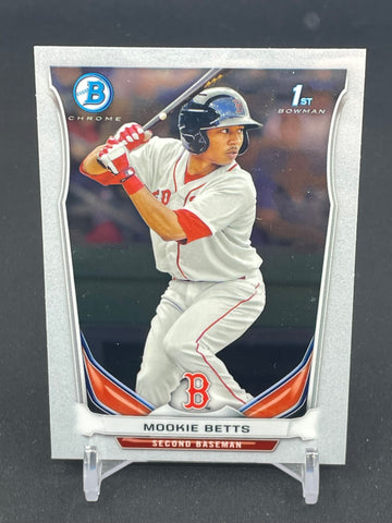 2014 TOPPS BOWMAN CHROME - 1ST BOWMAN - M. BETTS - #BCP109