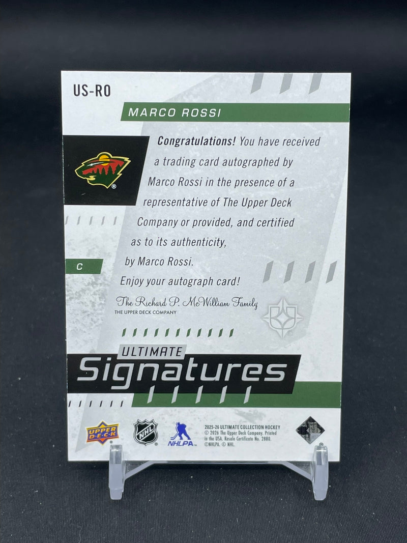 2025 UPPER DECK ULTIMATE - ULTIMATE SIGNATURES - M. ROSSI -
