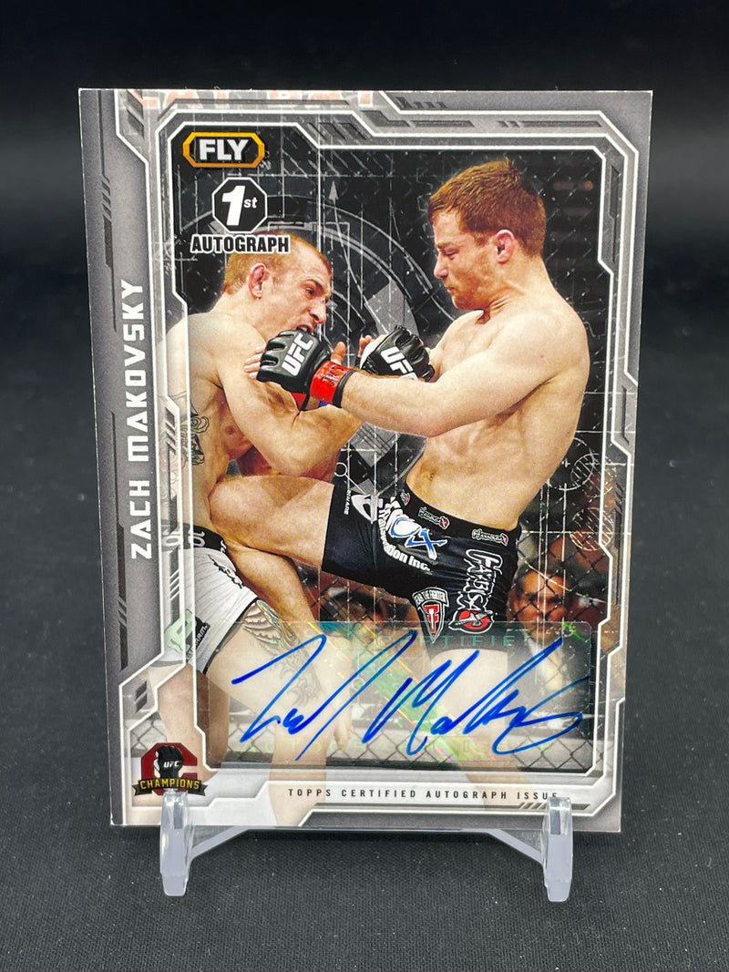 2014 TOPPS UFC CHAMPIONS - 1ST AUTOGRAPH - Z. MAKOVSKY -