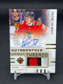2024 UPPER DECK ULTIMATE - AUTOGRAPHED DEBUT THREADS - E. DEL MASTRO - #ADT-ED - #'D/199 - RELIC - AUTOGRAPH - RC