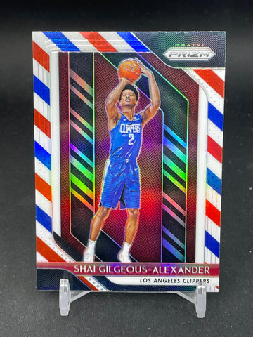 2018 PANINI PRIZM - RED, WHITE, BLUE PRIZM - S. GILGEOUS-ALEXANDER - #184