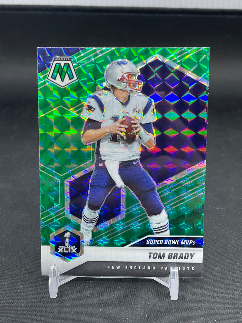 2021 PANINI MOSAIC - GREEN MOSAIC PRIZM - T. BRADY -