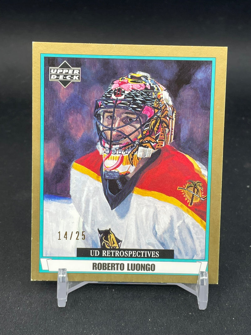 2002 UPPER DECK RETROSPECTIVES - GOLD - ARTISTIC IMPRESSIONS - R. LUONGO - #R40 - #'D/25