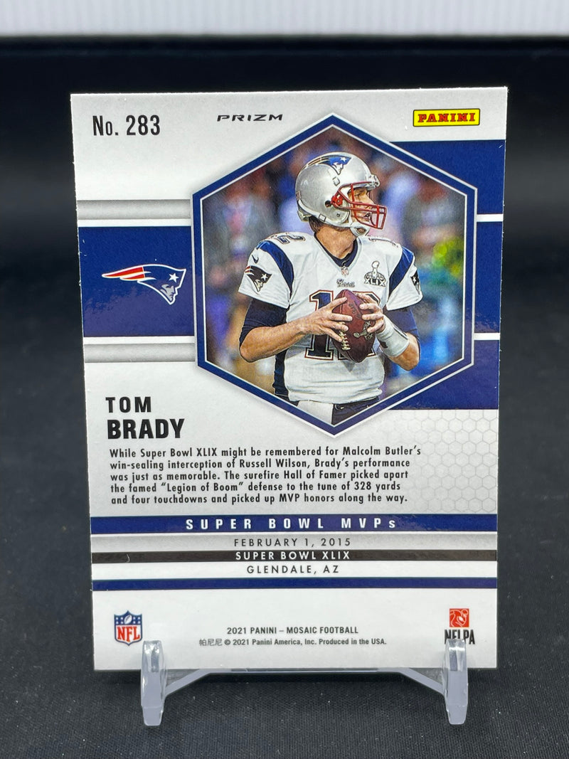 2021 PANINI MOSAIC - GREEN MOSAIC PRIZM - T. BRADY -