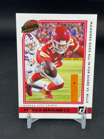 2022 PANINI DONRUSS - HIGHLIGHTS - P. MAHOMES II - #H-PM