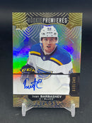 2017 UPPER DECK TRILOGY - ROOKIE PREMIERES - I. BARBASHEV - #98 - #'D/349 - AUTOGRAPH - RC