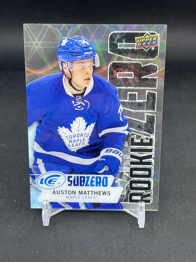 2016 UPPER DECK ICE - SUBZERO ROOKIE - A. MATTHEWS -