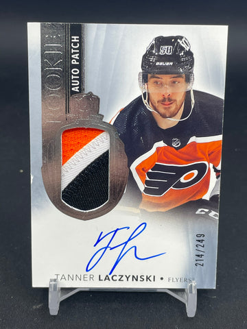 2021 UPPER DECK THE CUP - ROOKIE AUTO PATCH - T. LACZYNSKI - #116 - #'D/249 - RELIC - AUTOGRAPH - RC