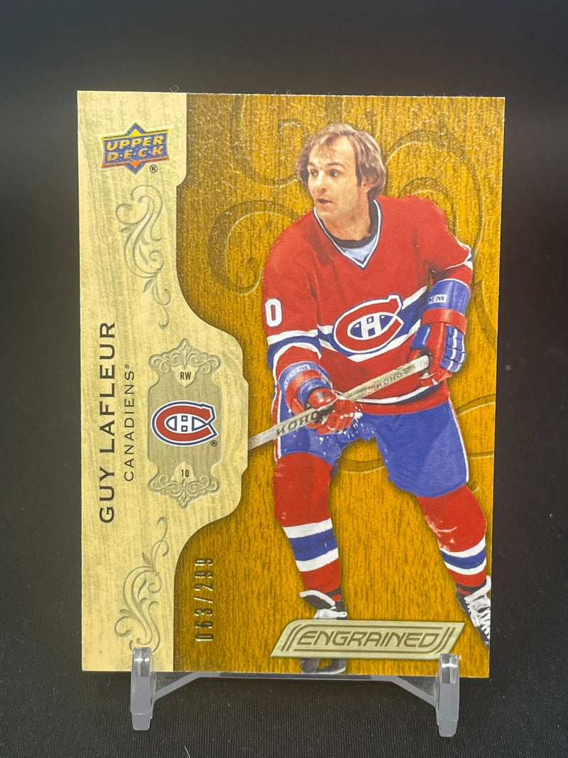2018 UPPER DECK ENGRAINED - G. LAFLEUR - #37 - #'D/299