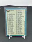1981 O-PEE-CHEE - CHECKLIST - #133-264 - #380
