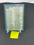 1981 O-PEE-CHEE - CHECKLIST - #265-396 - #381