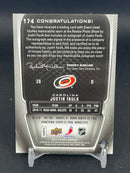 2011 UPPER DECK SPX - J. FAULK - #174 - #'D/799 - RELIC - AUTOGRAPH - RC