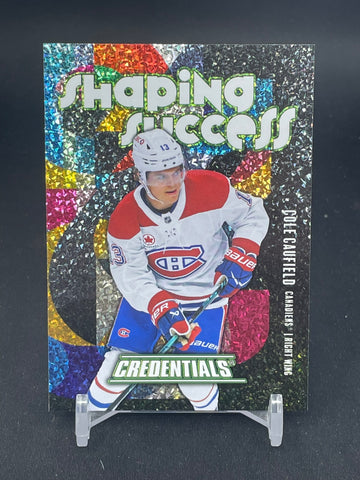 2025 UPPER DECK CREDENTIALS - SHAPING SUCCESS - C. CAUFIELD - #SS-31