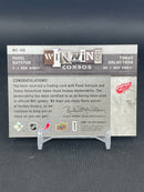 2009 UPPER DECK SPX - WINNING COMBOS - P. DATSYUK / T. HOLMSTROM -