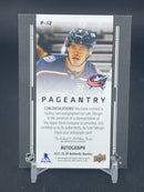 2025 UPPER DECK SP AUTHENTIC - PAGEANTRY - C. SILLINGER -