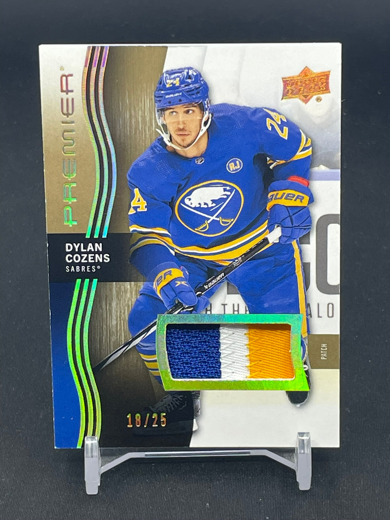 2023 UPPER DECK PREMIER - D. COZENS - #30 - #'D/25 - RELIC