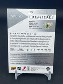 2013 UPPER DECK TRILOGY - PREMIERES - J. CAMPBELL - #179 - #'D/699 - AUTOGRAPH - RC