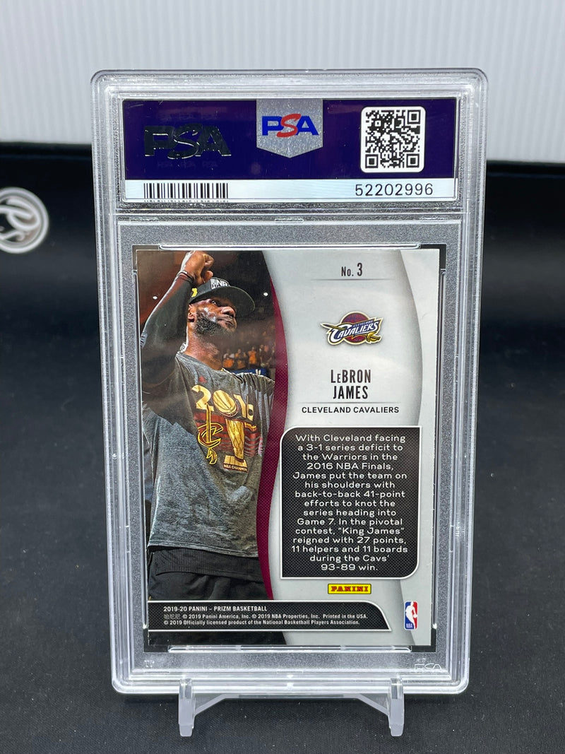 2019 PANINI PRIZM - NBA FINALISTS - L. JAMES -