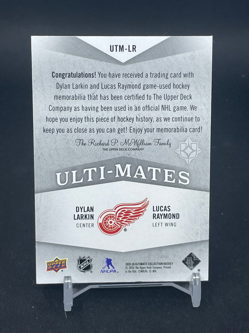 2025 UPPER DECK ULTIMATE - ULTI-MATES - D. LARKIN / L. RAYMOND -