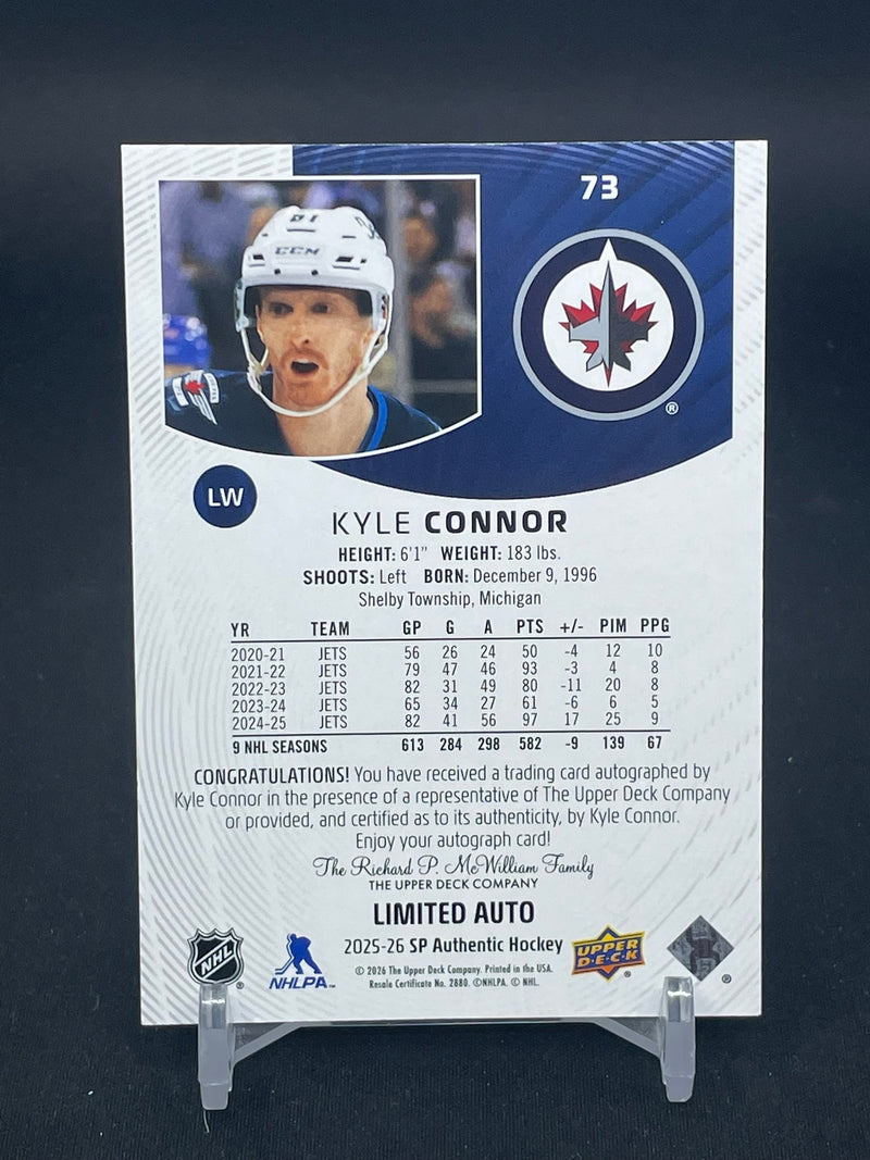 2025 UPPER DECK SP AUTHENTIC - LIMITED AUTO - K. CONNOR -