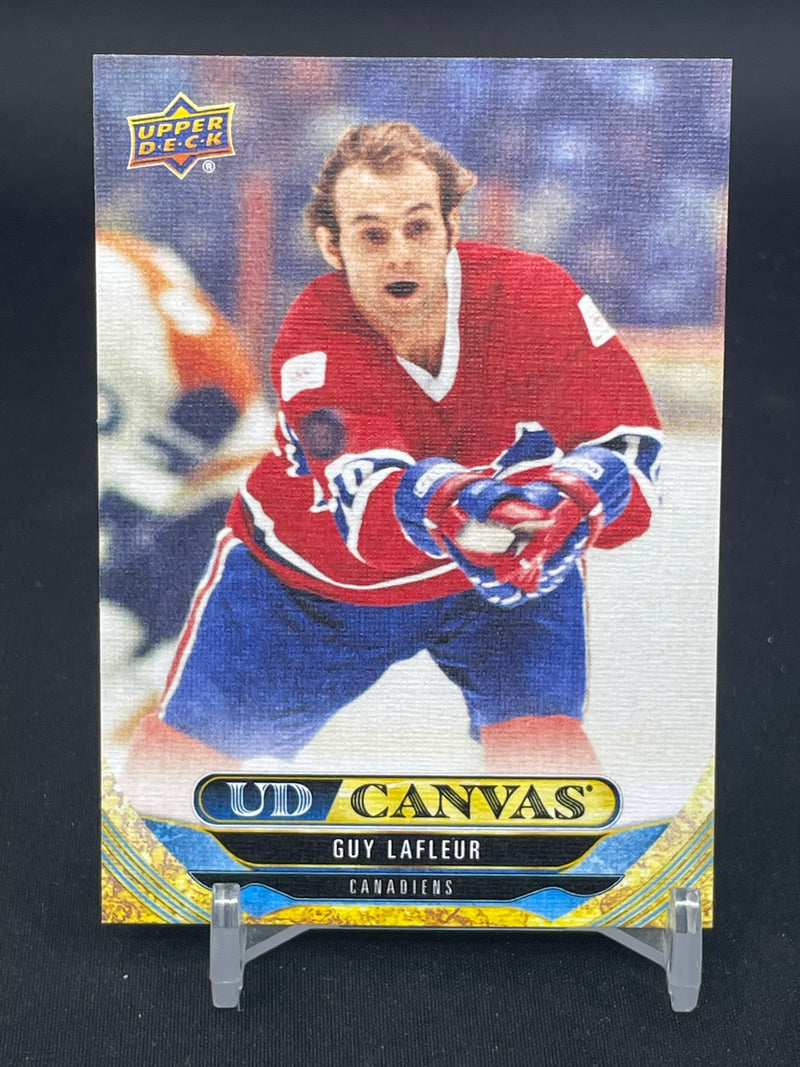 2024 UPPER DECK SERIES TWO - UD CANVAS - RETIRED - G. LAFLEUR -
